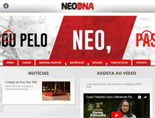 Tablet Screenshot of neodnacuiaba.com.br